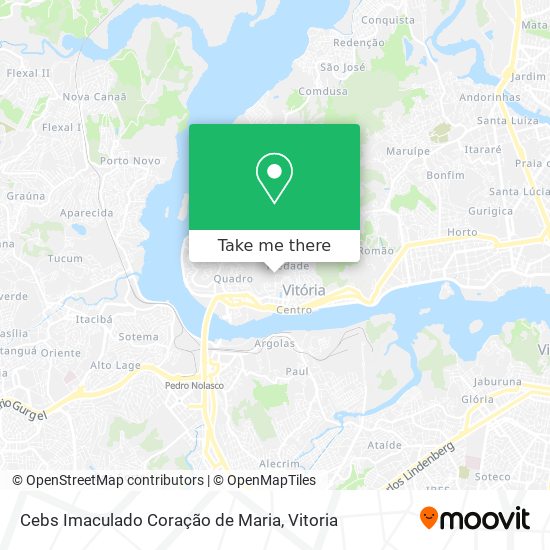 Cebs Imaculado Coração de Maria map