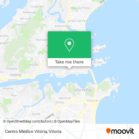 Mapa Centro Médico Vitória