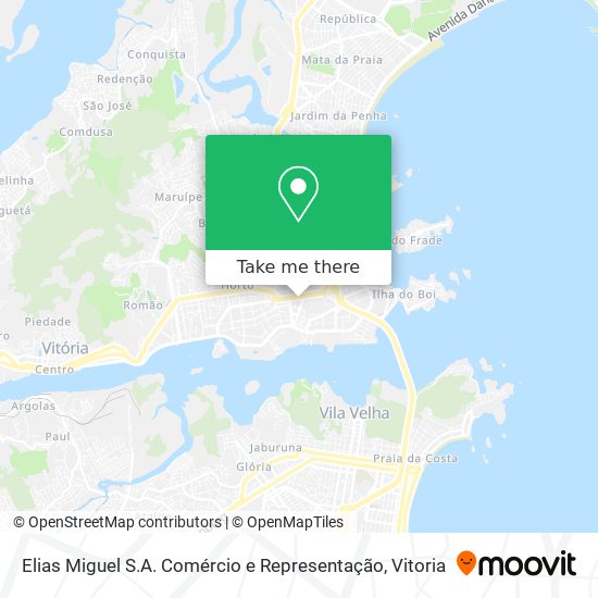 Elias Miguel S.A. Comércio e Representação map