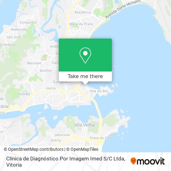 Clínica de Diagnóstico Por Imagem Imed S / C Ltda map