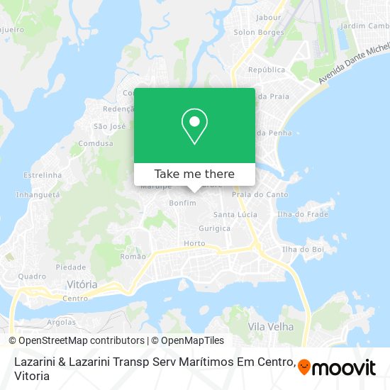 Lazarini & Lazarini Transp Serv Marítimos Em Centro map