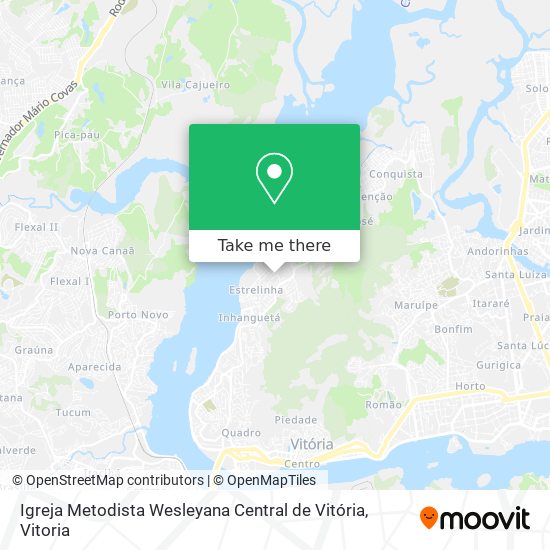 Igreja Metodista Wesleyana Central de Vitória map