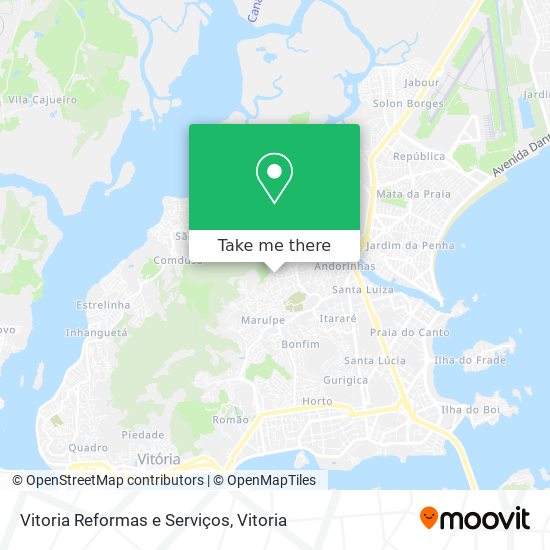 Vitoria Reformas e Serviços map