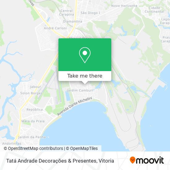 Tatá Andrade Decorações & Presentes map