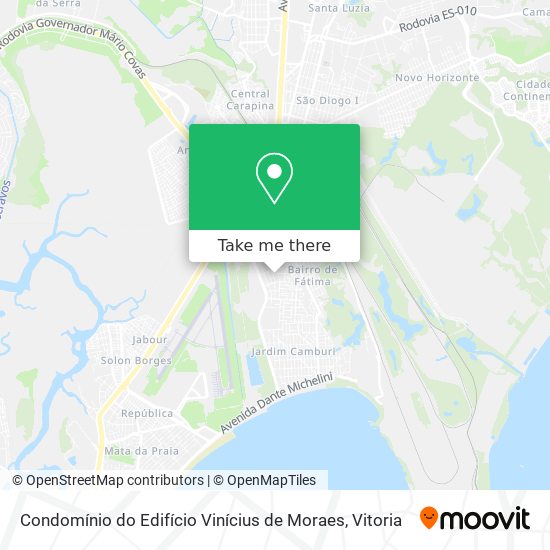 Condomínio do Edifício Vinícius de Moraes map