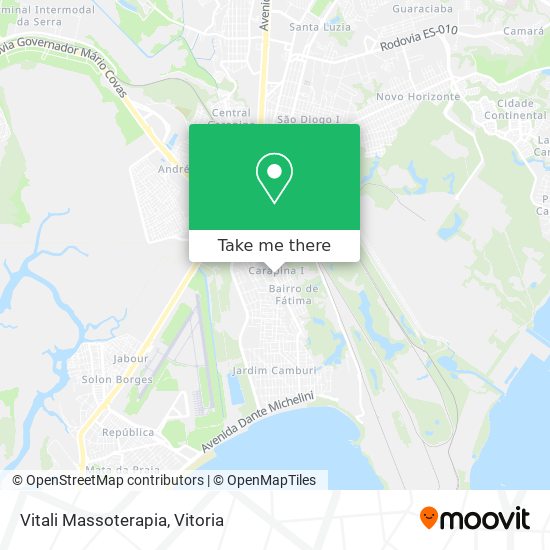 Vitali Massoterapia map