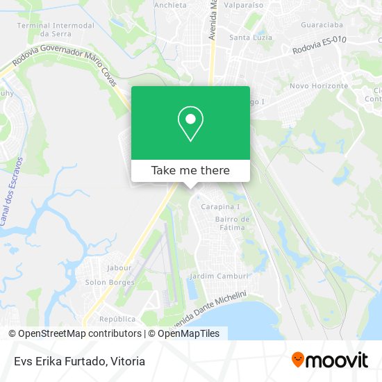Evs Erika Furtado map
