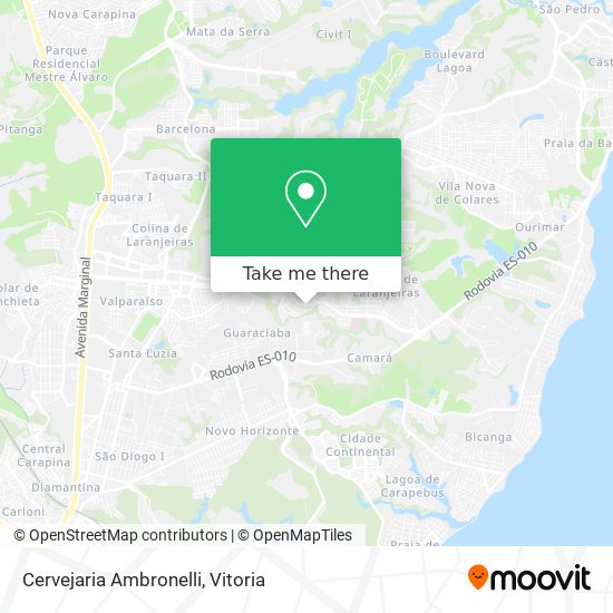 Cervejaria Ambronelli map