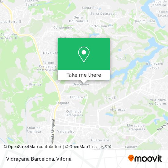Vidraçaria Barcelona map