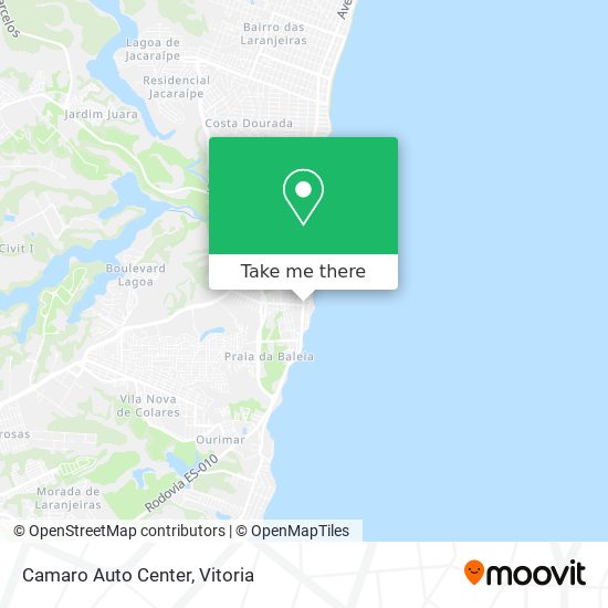 Camaro Auto Center map
