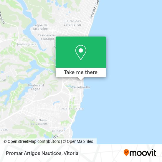 Promar Artigos Nauticos map