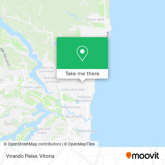 Virando Peixe map