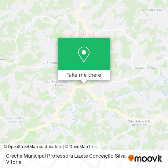 Creche Municipal Professora Lizete Conceição Silva map