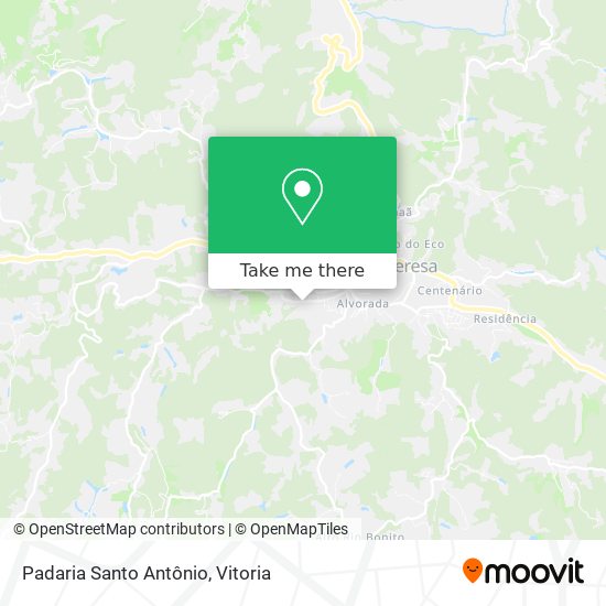Padaria Santo Antônio map