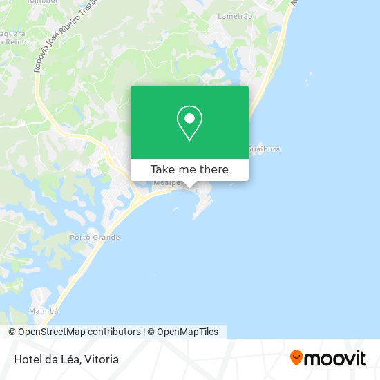 Hotel da Léa map
