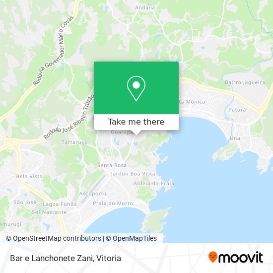 Bar e Lanchonete Zani map