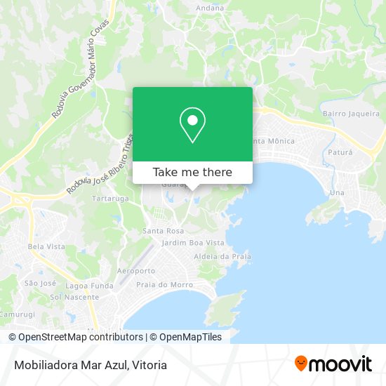 Mobiliadora Mar Azul map