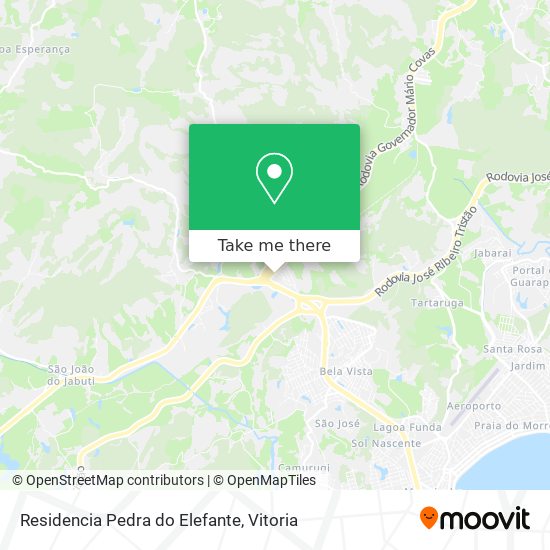 Residencia Pedra do Elefante map