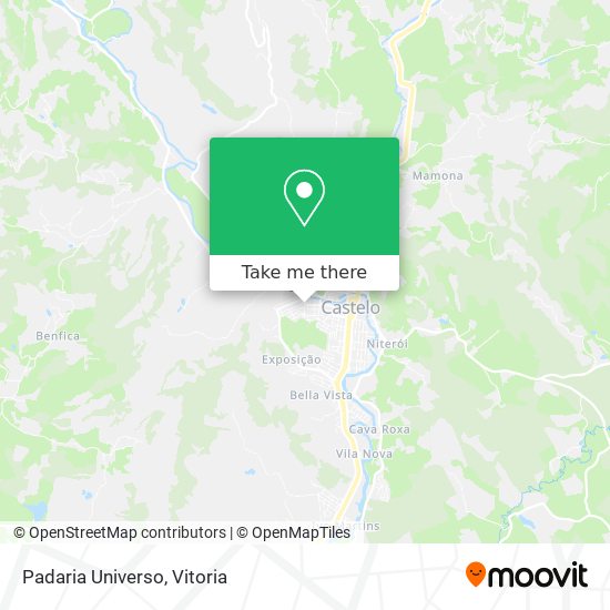 Padaria Universo map