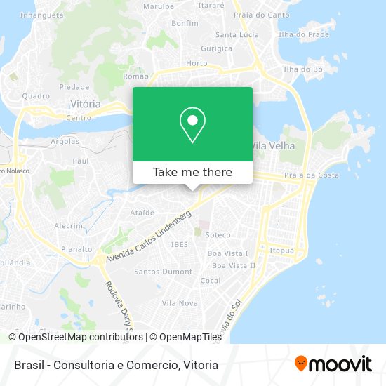 Brasil - Consultoria e Comercio map