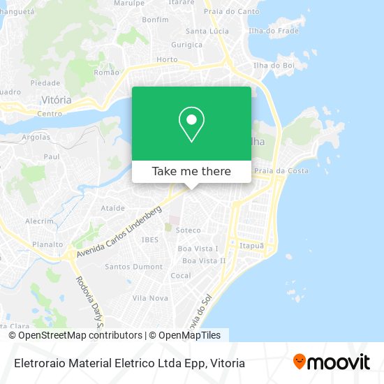 Eletroraio Material Eletrico Ltda Epp map