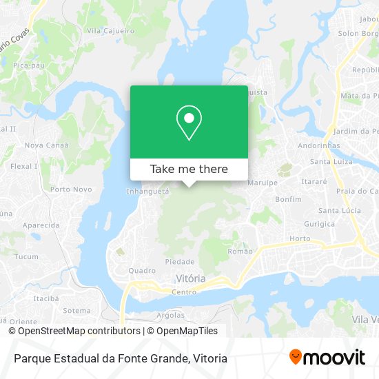 Parque Estadual da Fonte Grande map