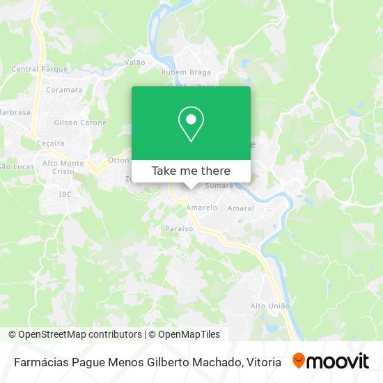 Farmácias Pague Menos Gilberto Machado map