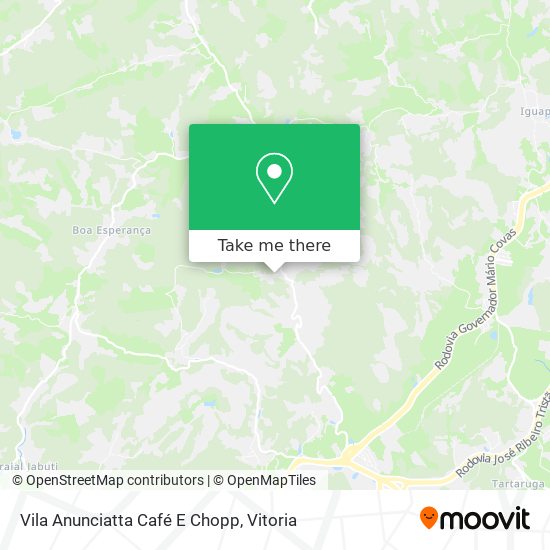 Vila Anunciatta Café E Chopp map