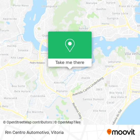 Rm Centro Automotivo map
