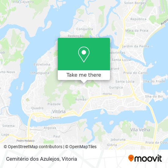 Cemitério dos Azulejos map