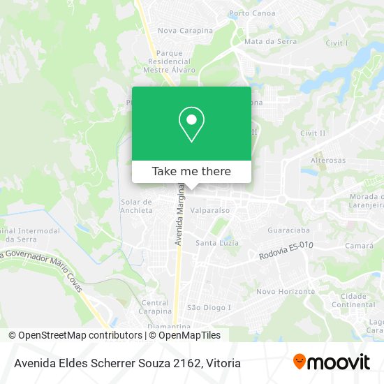 Avenida Eldes Scherrer Souza 2162 map
