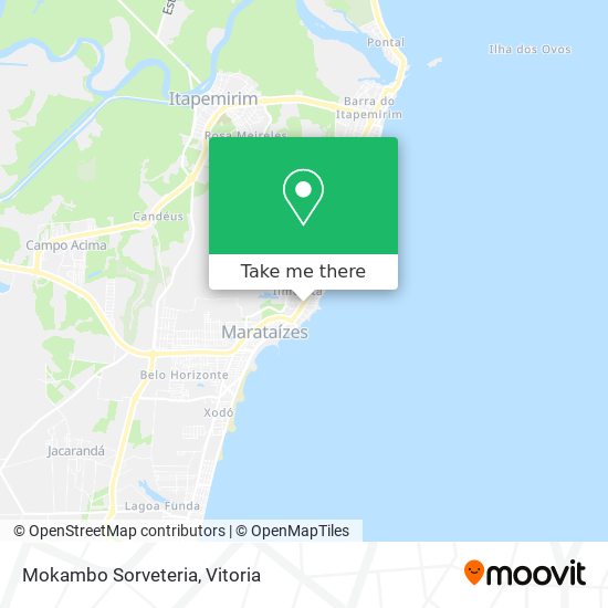 Mokambo Sorveteria map
