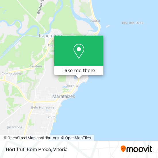 Hortifruti Bom Preco map