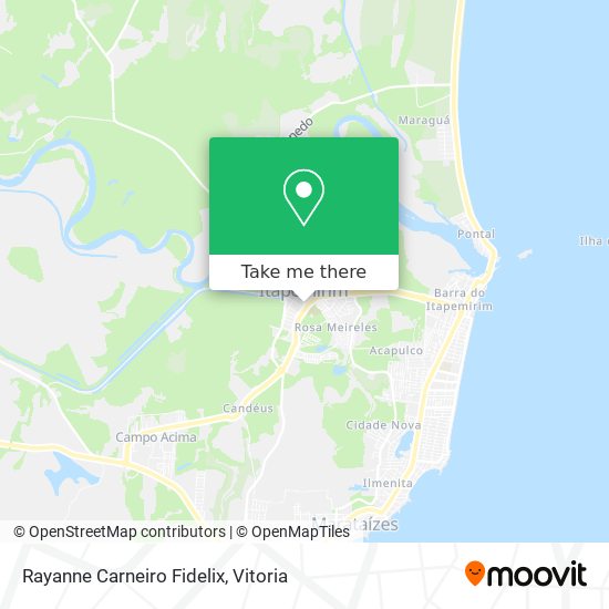 Rayanne Carneiro Fidelix map