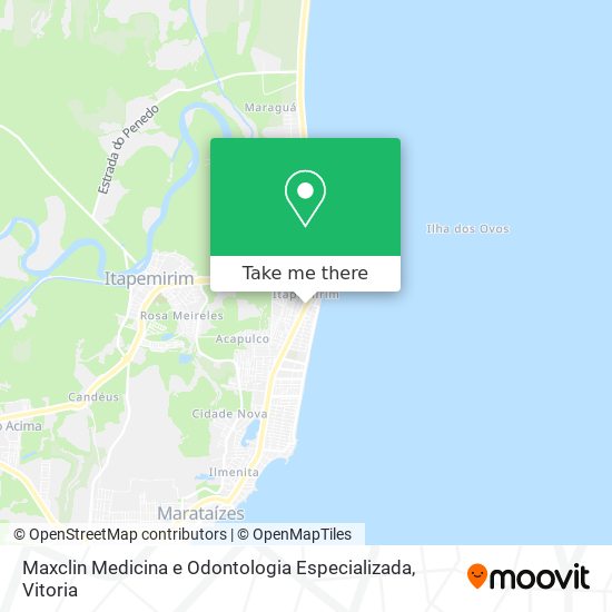 Maxclin Medicina e Odontologia Especializada map
