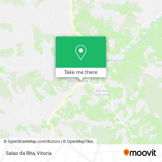 Salao da Rita map