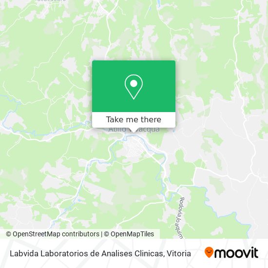 Labvida Laboratorios de Analises Clinicas map