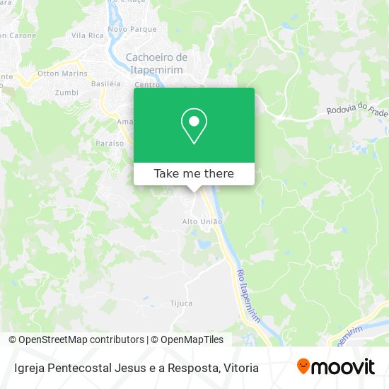 Igreja Pentecostal Jesus e a Resposta map