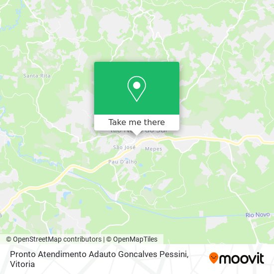 Pronto Atendimento Adauto Goncalves Pessini map