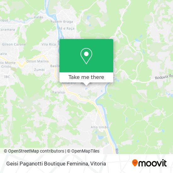 Geisi Paganotti Boutique Feminina map