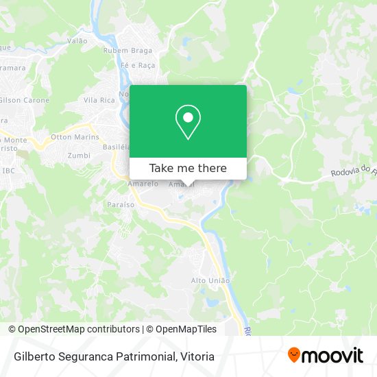 Gilberto Seguranca Patrimonial map