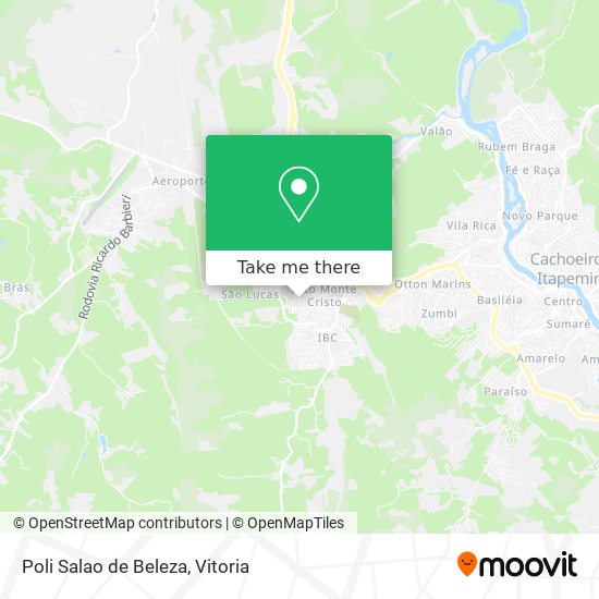 Poli Salao de Beleza map