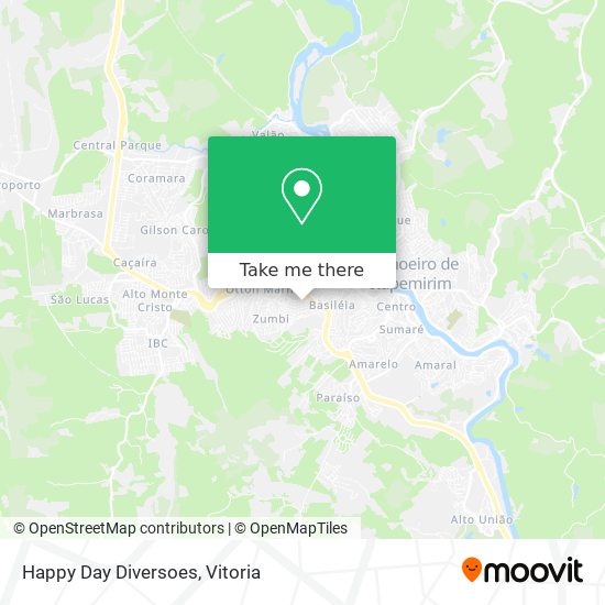 Happy Day Diversoes map