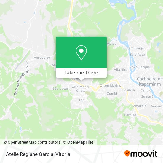 Atelie Regiane Garcia map