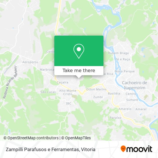 Zampilli Parafusos e Ferramentas map
