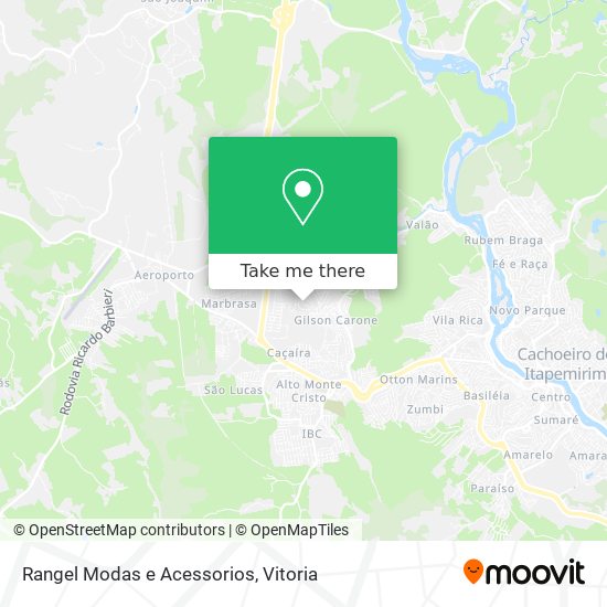Rangel Modas e Acessorios map