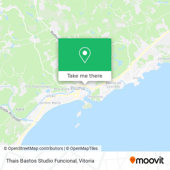 Thais Bastos Studio Funcional map