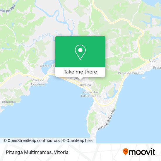 Pitanga Multimarcas map