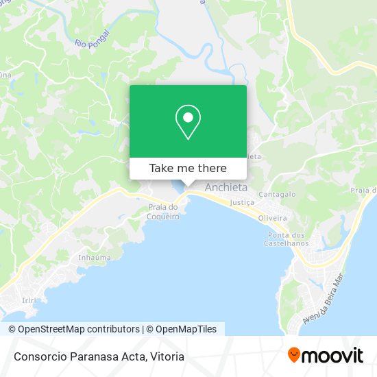 Consorcio Paranasa Acta map
