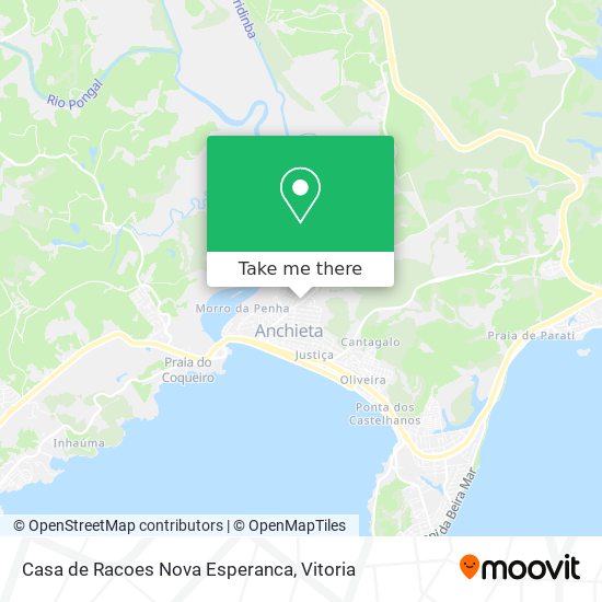 Casa de Racoes Nova Esperanca map